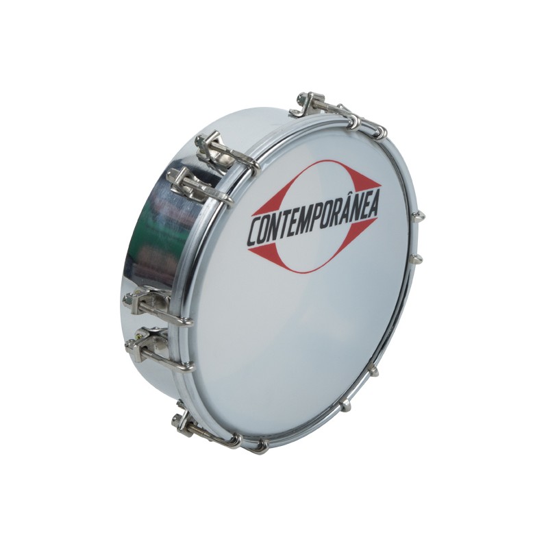 Tamborim 6" métal chromé 12 tirants - Pro